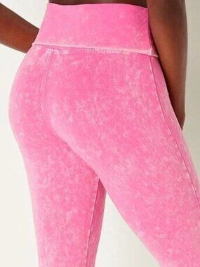 VS PINK! Performance cotton fold over yoga pant